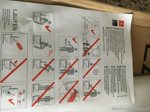 LAUFEN Libertyline WC-Sitz, ohne Deckel, abnehmbar, barrierfrei, Bild 3