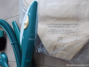 Vorwerk Kobold 130 131 Saugschlauch, Polsterboy, Düsen, Filtertüten Bild 2