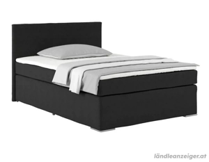 Boxspringbett 140x200 schwarz