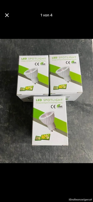 LED Lampen NEU 4 Stück