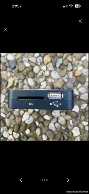 USB SD Adapter Auto Radio Bild 3