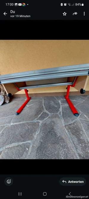 Schreibtisch günstig zu verkaufen  Bild 3