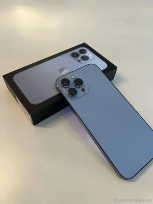i-Phone 13 Pro Max 128 GB Sirrablau  Bild 4