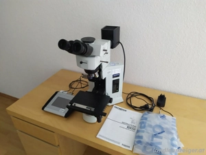 Olympus BX51TRF Mikroskop mit Auflicht- und Z-Achsen Bild 2