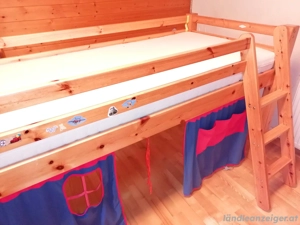 Hochbett und Zubehör Bild 4