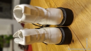 Damen Stiefeletten lackweis  Bild 2