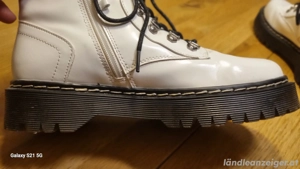 Damen Stiefeletten lackweis  Bild 4