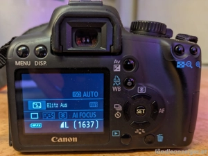 Canon Eos 1000D Spiegelreflexkamera Bild 3