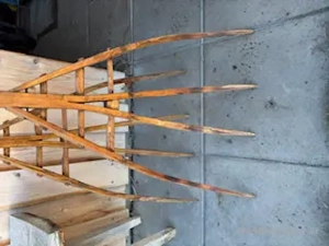 Heugabel aus Holz Bild 2