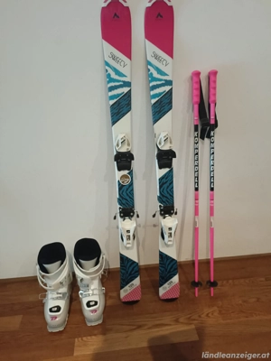 Kinder-Ski-Set komplett   Skier, Skischuhe & Skistöcke