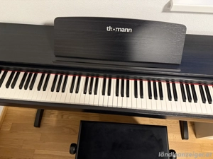 E-Piano neuwertig, mit Sessel und Kopfhörer Bild 2