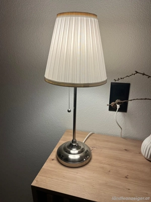 Tischlampe weiß 55cm  Bild 2