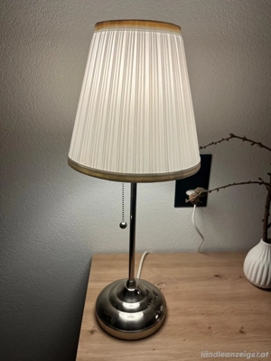 Tischlampe weiß 55cm 