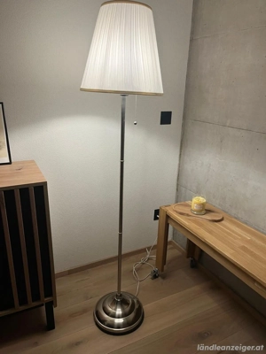 Stehlampe 155cm weiß Bild 2