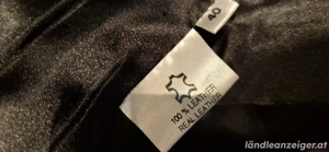 Echt Lederjacke Kalbsleder Bild 4