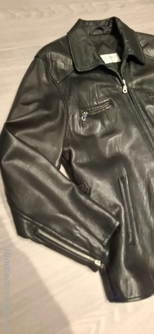 Echt Lederjacke Kalbsleder Bild 3
