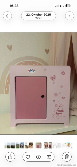 Baby Born Schrank   Wickelkommode