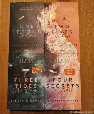 Breaking Waves-Reihe Band 1-4 mit lim. Farbschnitt Neu 