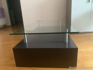 Moderner Glastisch günstig abzugeben Bild 4