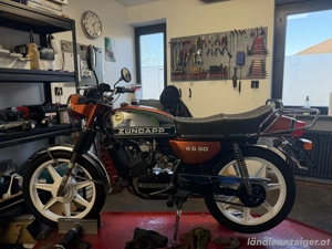 Zündapp Tank ks50 Typ 530 in Gold orange Bild 6