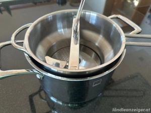 WMF Flotte Lotte   Gourmet Passiermühle, 2 Lochscheiben, Edelstahl Bild 4