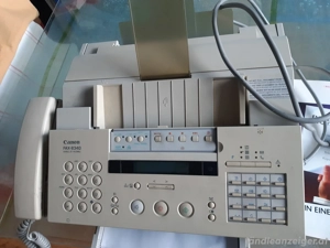 canon B340 kombigerät A4 kopierer-ducker-fax-telefon-anrufbeantworter alt Bild 2