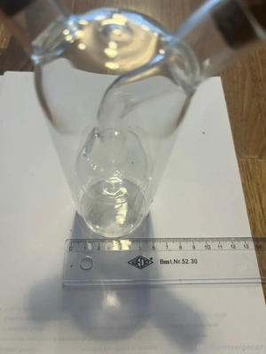 Glasfläschen zweiteilig Bild 5