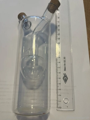 Glasfläschen zweiteilig Bild 4