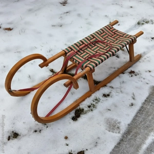 Rodel aus Holz
