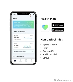 Withings Body Personenwaage   WLAN, App, guter Zustand Bild 2