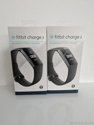 Fitbit Unisex-Adult Charge 3 Der Innovative Gesundheits-und Fitness-Tracker, Berry Sport Advanced He Bild 7