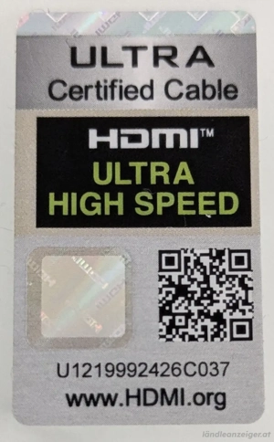 Stouchi 8K 7,5m HDMI Kabel,CL3 In Wall Plenum-Rated High Speed Ultra HD 48Gbps Kabelunterstützung 8K Bild 3