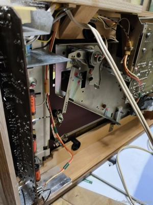 Reduziert !  Alter Plattenspieler "Rubin 523 DDR Produkt in Holzkassette" - NOSTALGIE PUR  !  Bild 5