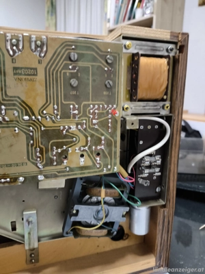 Reduziert !  Alter Plattenspieler "Rubin 523 DDR Produkt in Holzkassette" - NOSTALGIE PUR  !  Bild 8