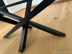 Xora COUCHTISCH in Metall, Glas 120 60 45 cm Bild 2