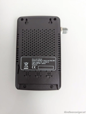 HDLiNE HD-100 Mini FullHD Satelliten Receiver (HDTV, DVB-S2, HDMI, USB 2.0, Full HD 1080p) vorprogra Bild 3