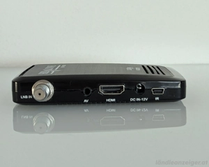 HDLiNE HD-100 Mini FullHD Satelliten Receiver (HDTV, DVB-S2, HDMI, USB 2.0, Full HD 1080p) vorprogra Bild 4