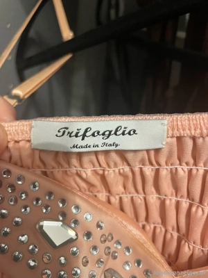 Roséfarbenes Abendkleid Bild 3