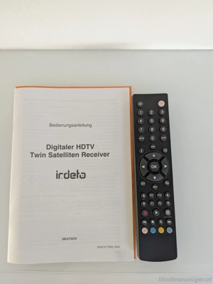 WISI Digitaler HDTV-TWIN Irdeto Satellitenreceiver OR 182 IR mit FB und IR-Maus Bild 6