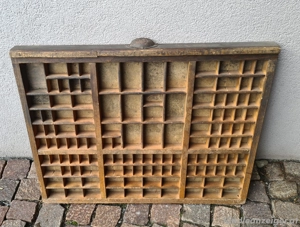 Vintage Setzkasten  Bild 2
