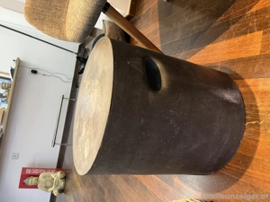 Beistelltisch grau Stein  Bild 2