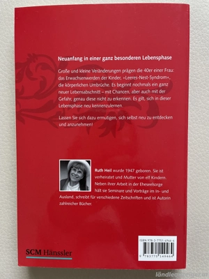 Buch: Mit 40 fängt die Frau an zu leben, von Ruth Heil Bild 2