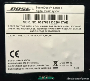 Bose Sounddock 2 Bild 2