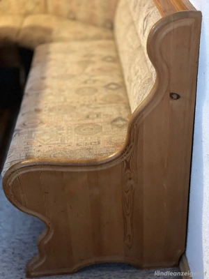 Bauernstube, Tisch, Eckbank und Sessel Bild 4
