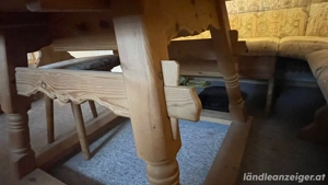 Bauernstube, Tisch, Eckbank und Sessel Bild 5