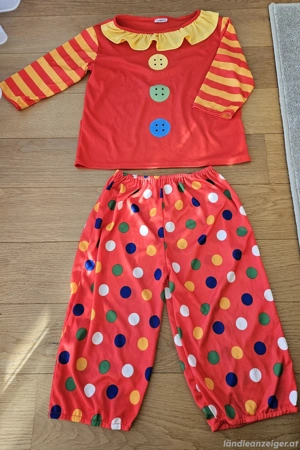 Kinderfaschingskostüm Clown