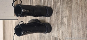 Mia&Jo Schnürstiefel schwarz Leder Gr.37 -wie neu Bild 2