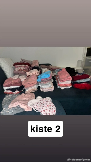 XL Bekleidungspaket Mädchen GR 62 68  Bild 2