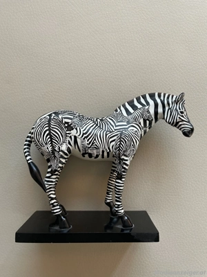 Zebra Figur   The Trail of Painted Ponies   Sammlerstück   15 cm