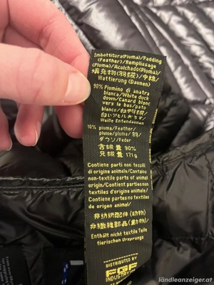 Blauer USA Daunenjacke schwarz Gr. 38   sehr guter Zustand Bild 5